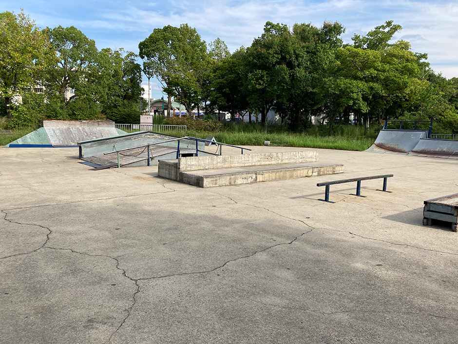 今池公園 スケートボード広場