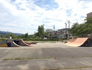 宮川緑地公園 スケートボード場