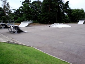 魚津桃山運動公園 スケートパーク