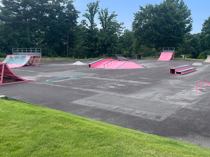 魚津桃山運動公園　スケートパーク