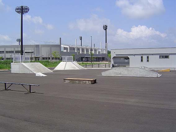 赤坂総合公園（グリーンスタジアムよこて） スケートボード広場