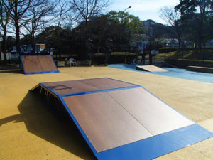 春日公園 スケートパーク