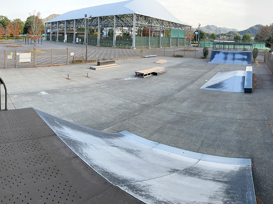 東広島運動公園 スケートボード場