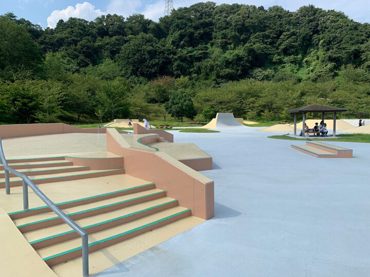 21世紀の森公園　スケートボード広場