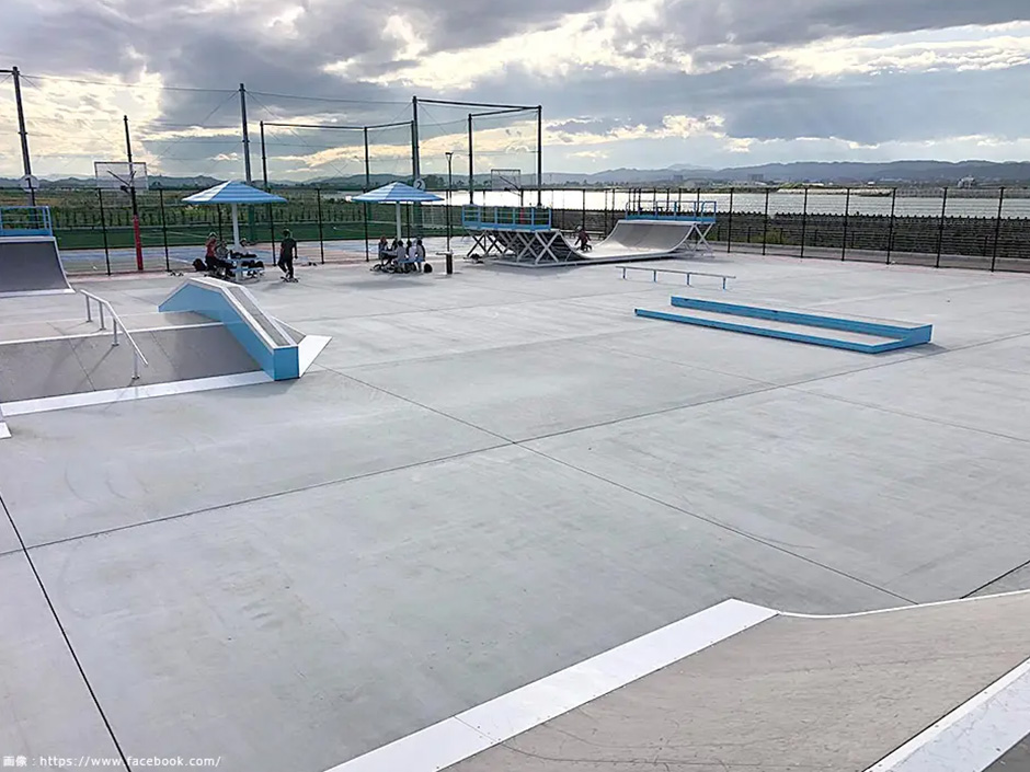 名取市サイクルスポーツセンター　スケートパーク