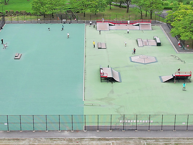 庄内緑地公園スケートパーク