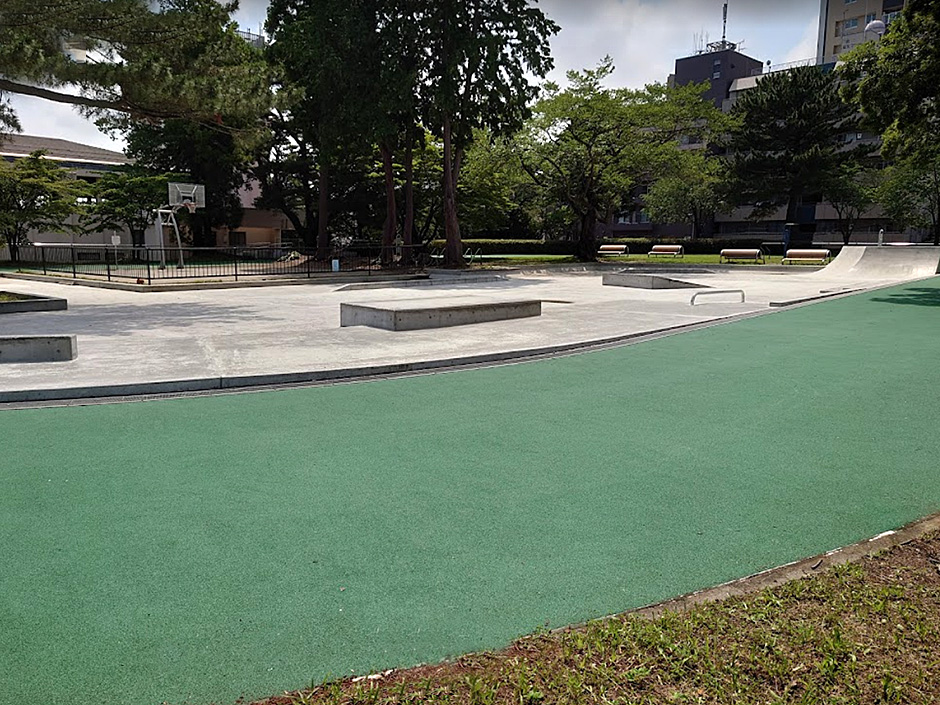 榴岡公園 スケートパーク