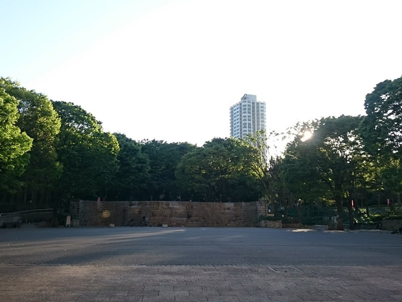 新宿中央公園 水の広場
