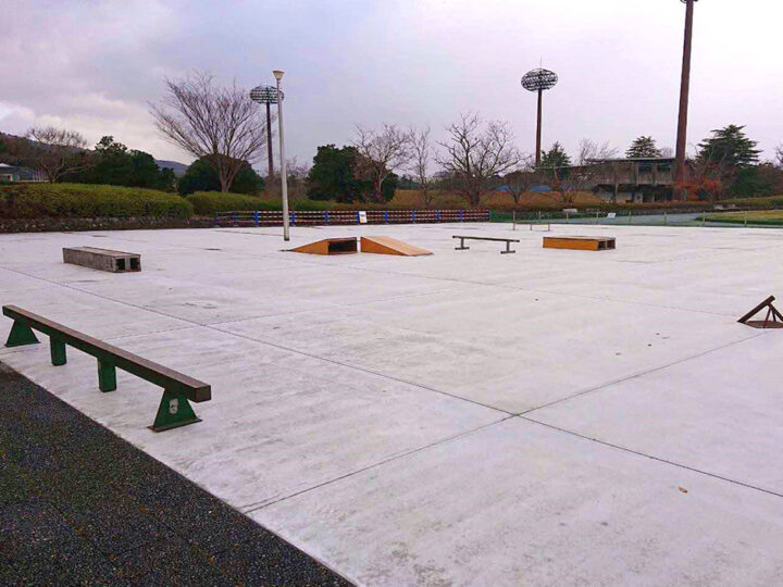 松江総合運動公園 スケートボード場