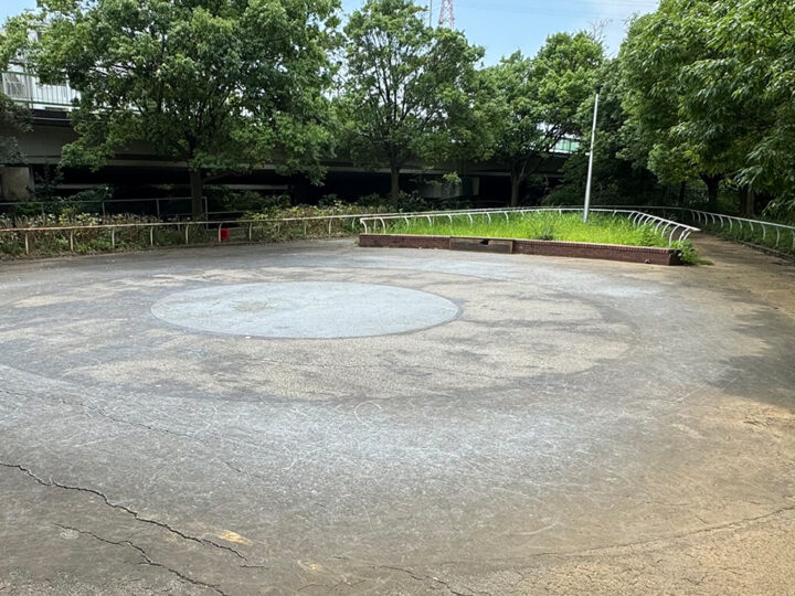 小中台西第２公園　ローラースケート広場